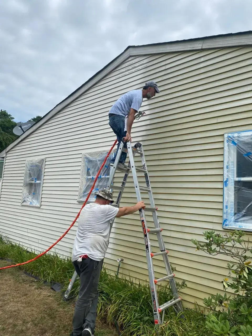 Exterior siding project